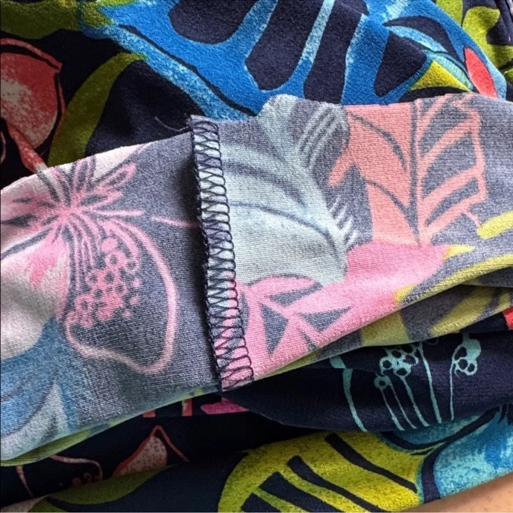 EST. 1946 (cato)Tropical Floral Wide-Leg Pants size small